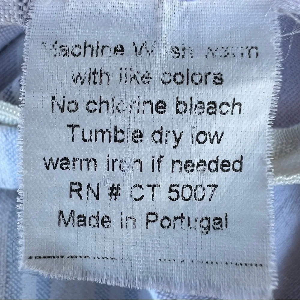 VTG Ethan Allen Blue Gray Rose Reversible 3-Piece Duvet Set Ruffles Cottage READ